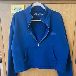 NWT Strike Half Zip Sweater